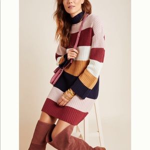 Anthropologie Pomeline Sweater Dress